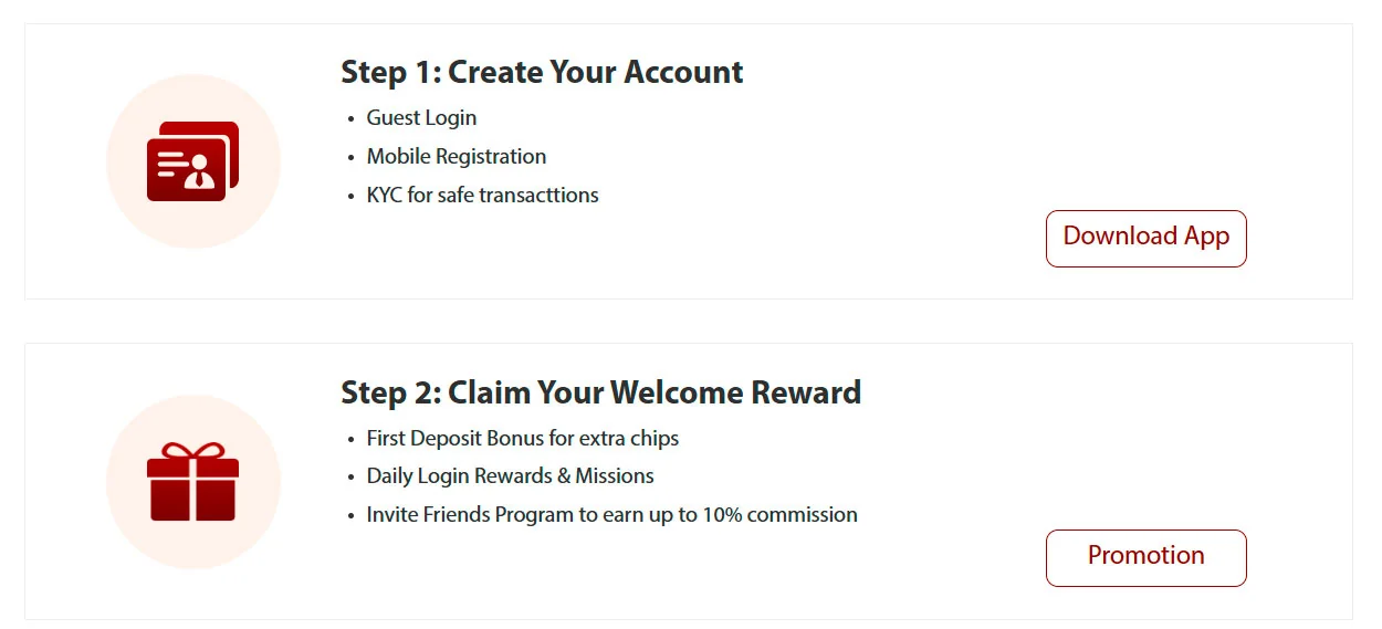 guide 1 and step happyace casino